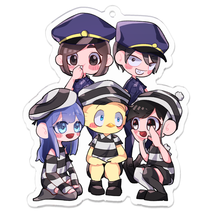 アクリルキーホルダー - 70 x 70 (mm)