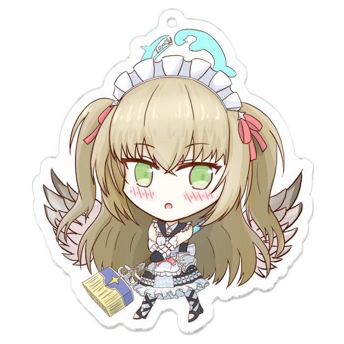 アクリルキーホルダー - 70 x 70 (mm)