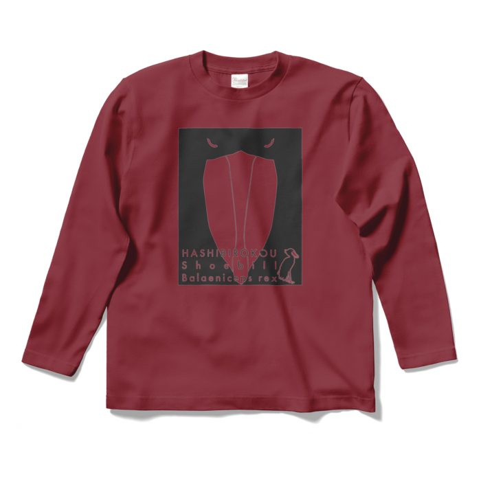 ロングスリーブTシャツ - S - バーガンディ