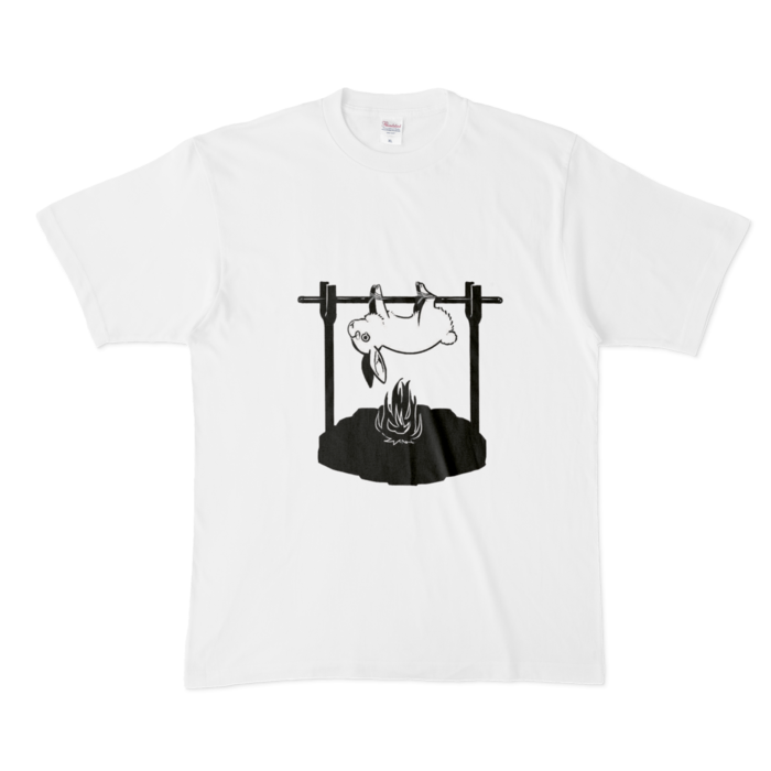 Tシャツ - XL - 白