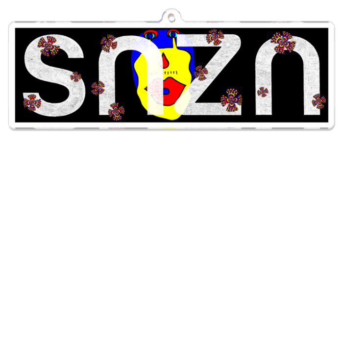 アクリルキーホルダー - 100 x 100 (mm)