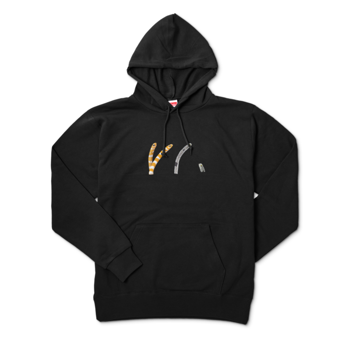 パーカー - XL - ブラック