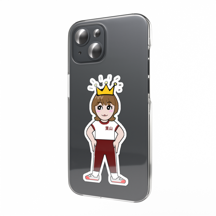 スマホステッカー 横目