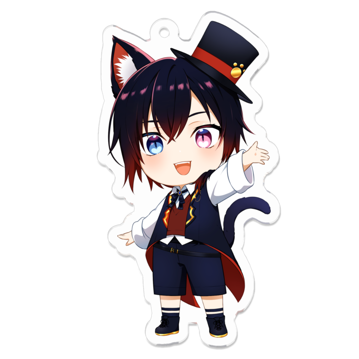 アクリルキーホルダー - 70 x 70 (mm)