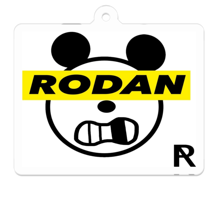 アクリルキーホルダー（コーティング） - 50 x 50 (mm)