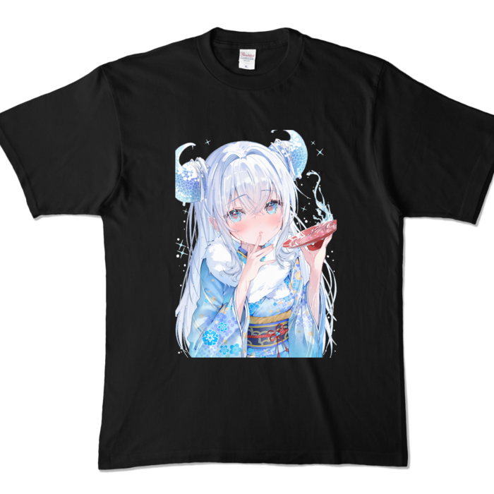 カラーTシャツ - XL - ブラック (濃色)