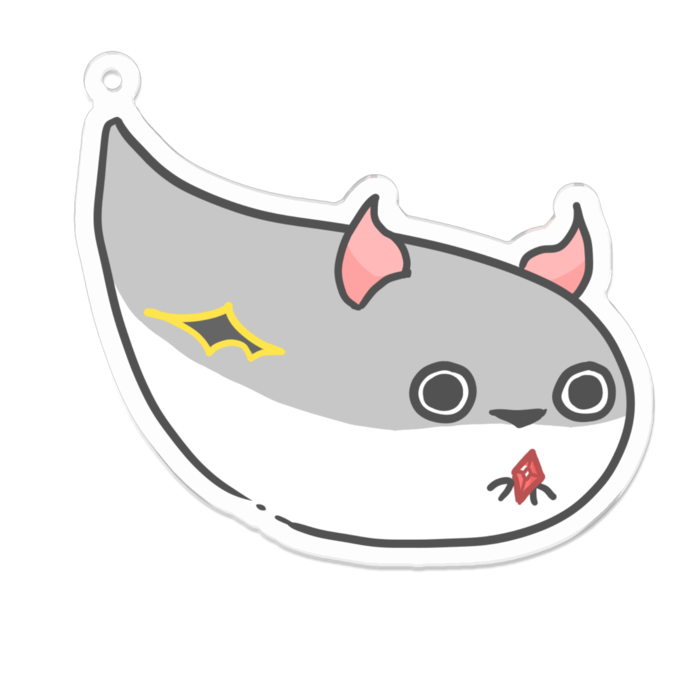 アクリルキーホルダー - 70 x 70 (mm)