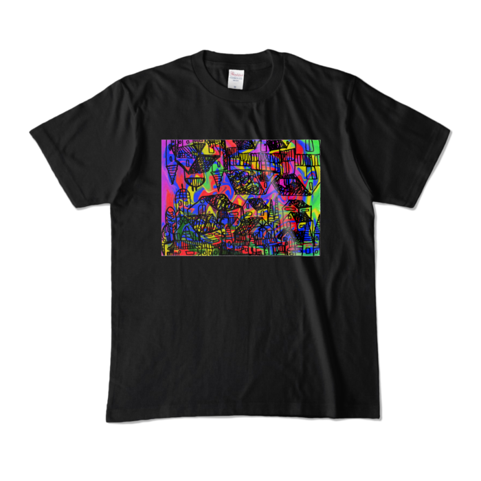 カラーTシャツ - M - ブラック (濃色)