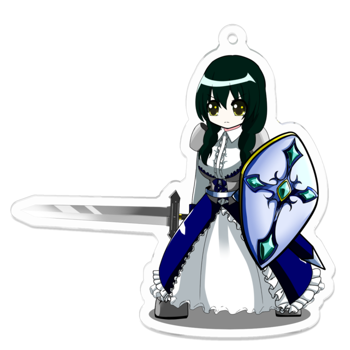 アクリルキーホルダー - 70 x 70 (mm)