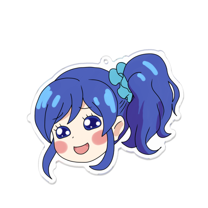 アクリルキーホルダー - 100 x 100 (mm)