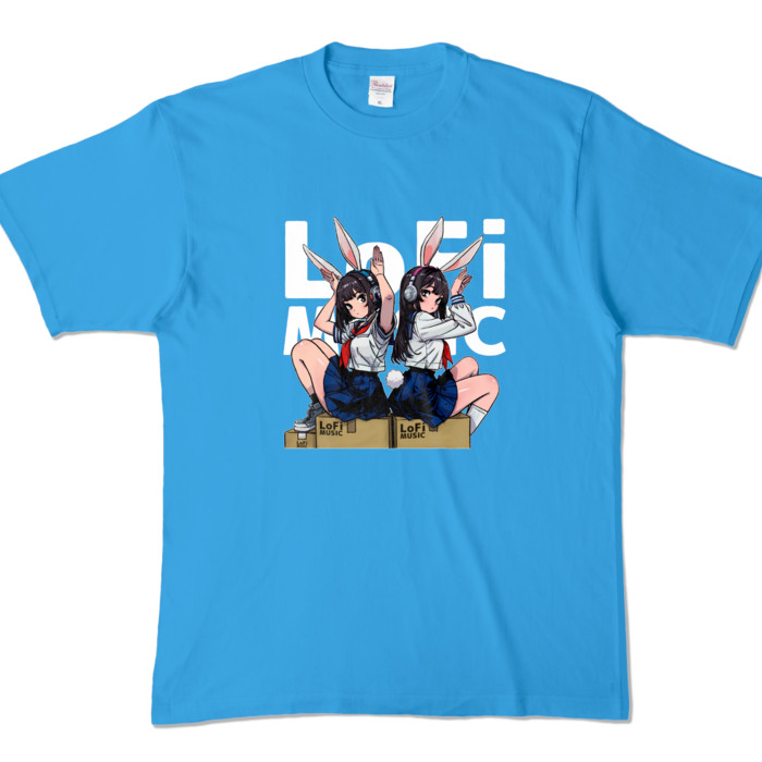 カラーTシャツ - XL - ターコイズ (濃色)