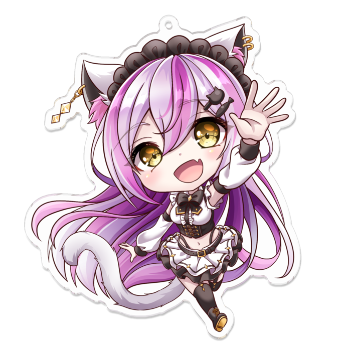 アクリルキーホルダー - 100 x 100 (mm)