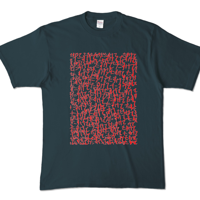 カラーTシャツ - XL - デニム (濃色)