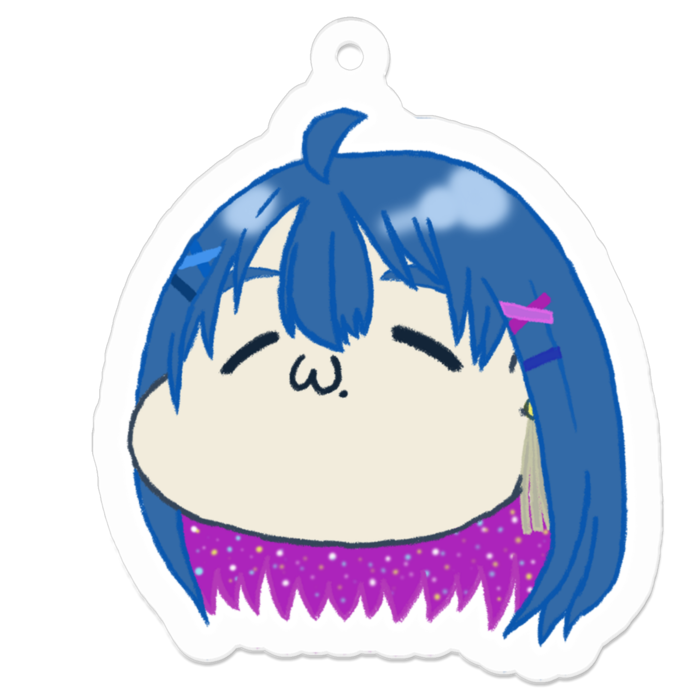 アクリルキーホルダー（コーティング） - 50 x 50 (mm)(1)