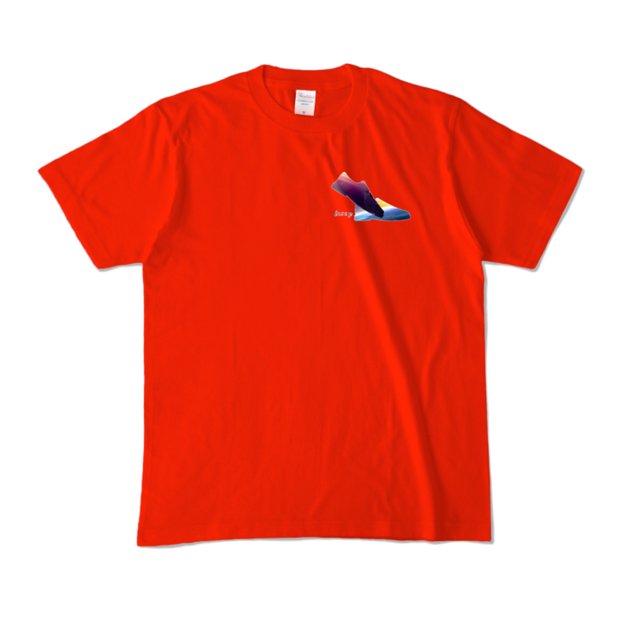 カラーTシャツ - M - レッド (濃色)|Colored T-Shirt - M - Red (Dark)