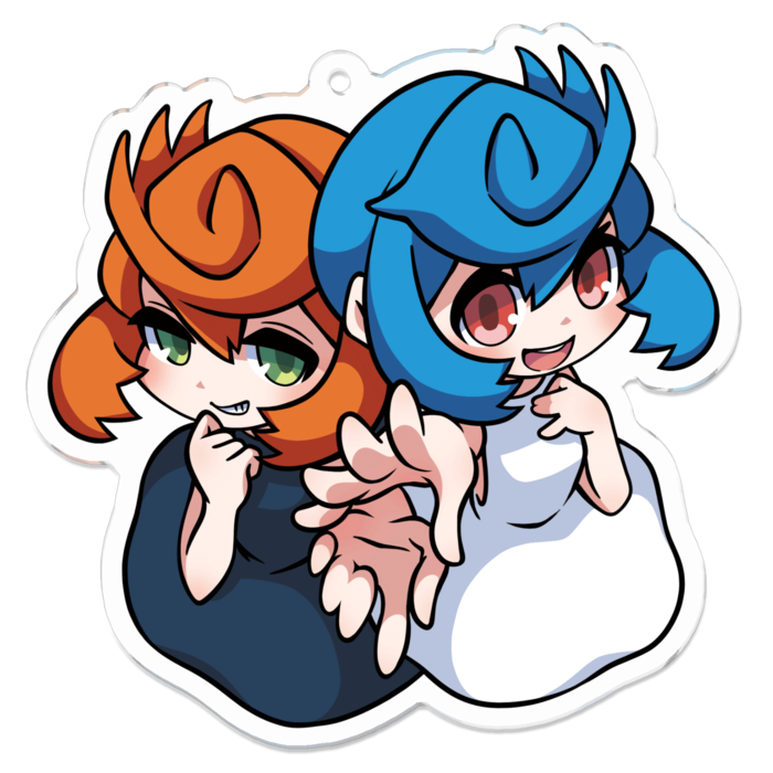 アクリルキーホルダー - 70 x 70 (mm)