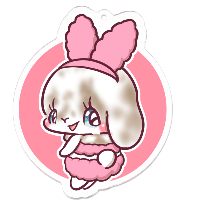 アクリルキーホルダー - 70 x 70 (mm)