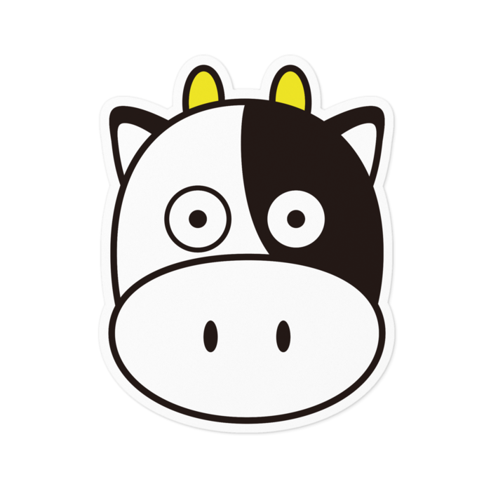 ステッカー - 100 x 100 (mm)