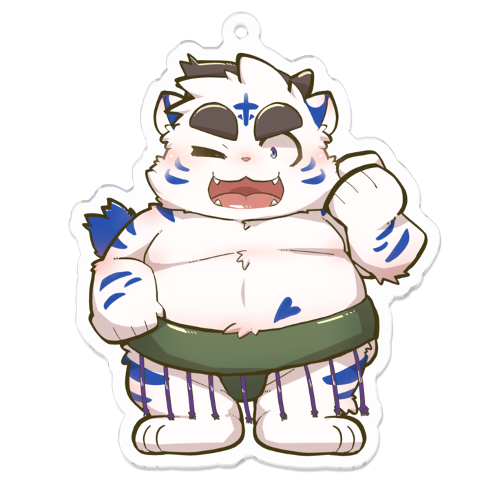 アクリルキーホルダー - 70 x 70 (mm)