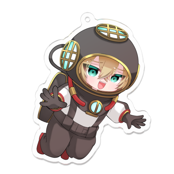 アクリルキーホルダー - 70 x 70 (mm)
