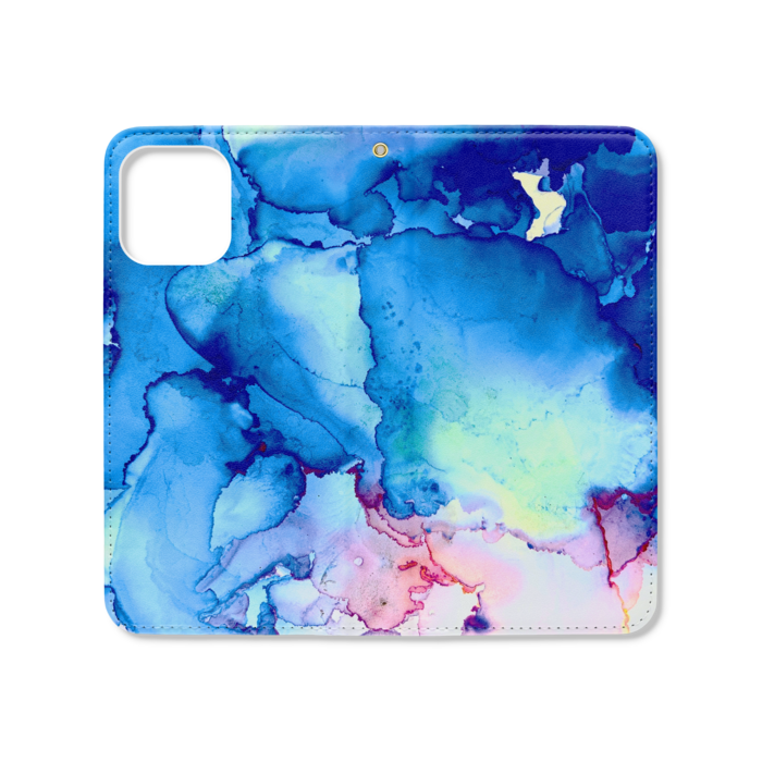 手帳型iPhoneケース（ベルトなし） - iPhone12 ProMax - ストラップ穴 あり