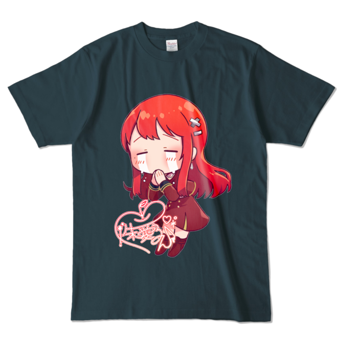 カラーTシャツ - L - デニム (濃色)