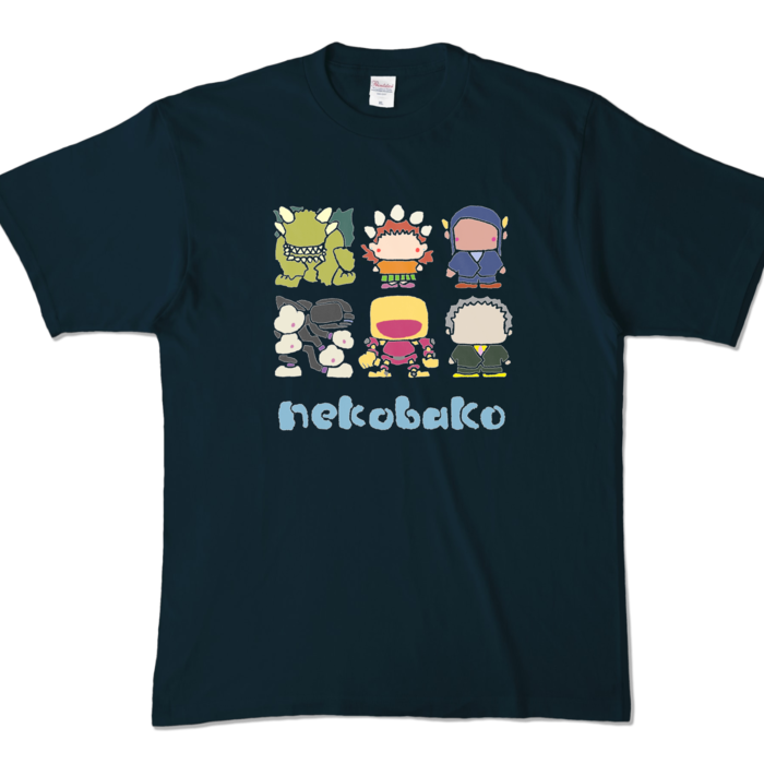 カラーTシャツ - XL - ネイビー (濃色)