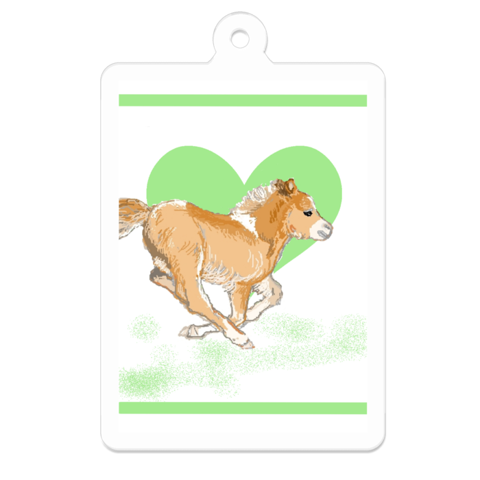 アクリルキーホルダー - 50 x 50 (mm)