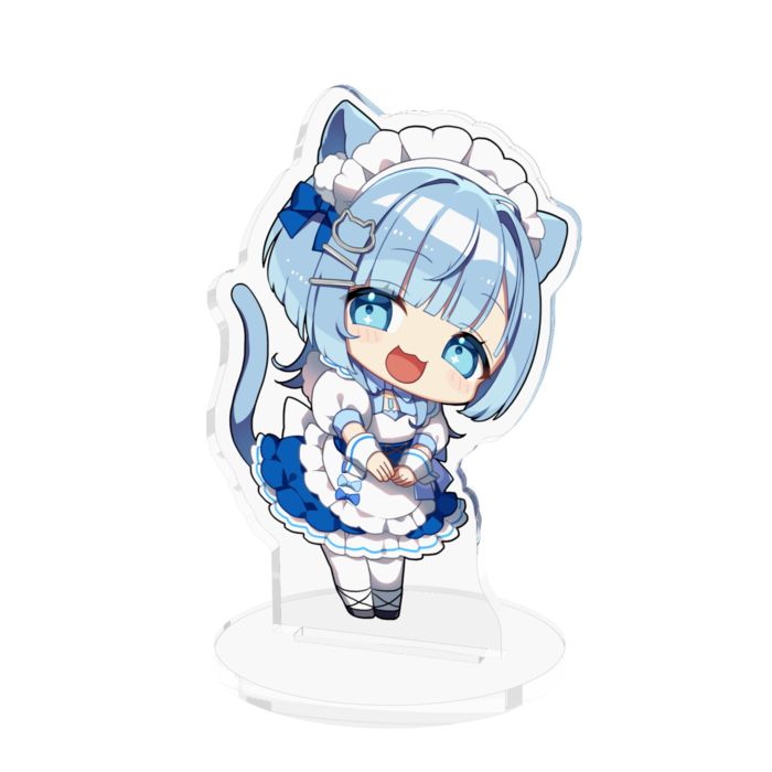 猫ノ瀬むぎ　アクリルフィギュア - 70x70mm