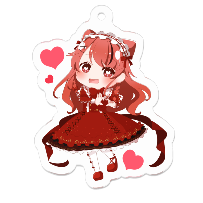 アクリルキーホルダー - 50 x 50 (mm)