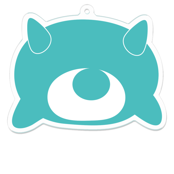 アクリルキーホルダー - 70 x 70 (mm)