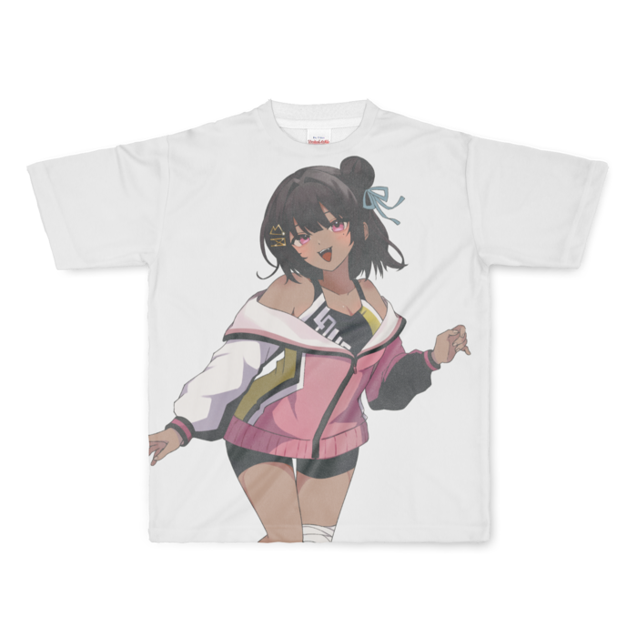 フルグラフィックTシャツ - L - 正面印刷のみ