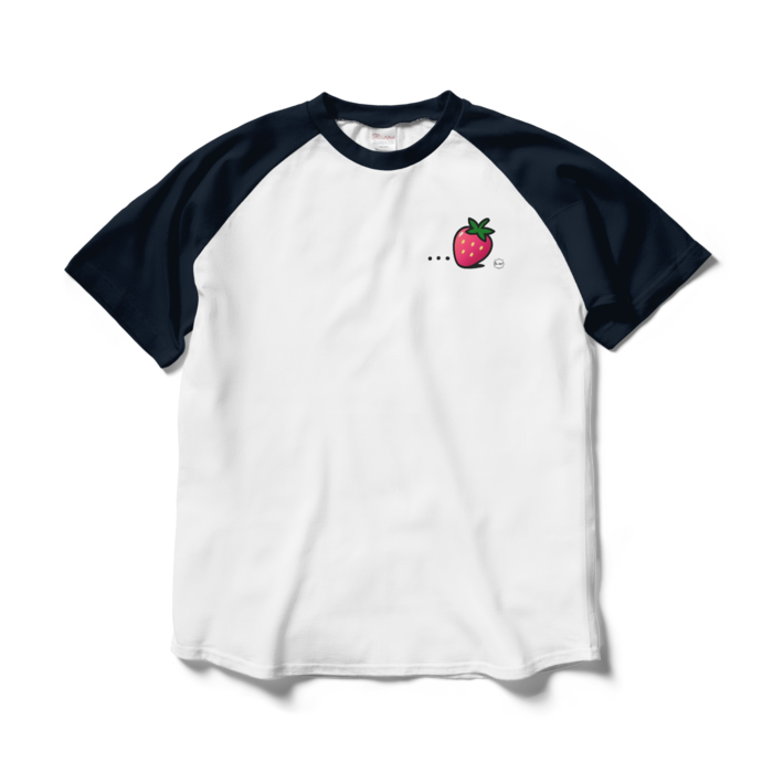 ラグランTシャツ - L - ホワイト×ネイビー