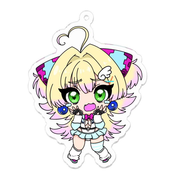 アクリルキーホルダー - 70 x 70 (mm)