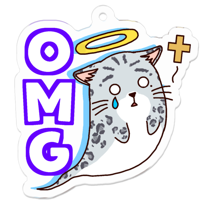 支援用：アクリルキーホルダー - 50 x 50 (mm)(1)