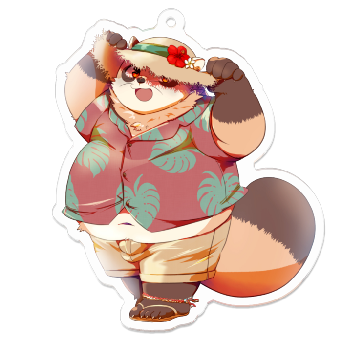 アクリルキーホルダー - 70 x 70 (mm)