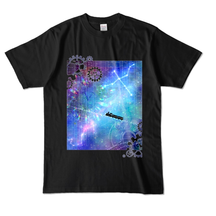 カラーTシャツ - L - ブラック (濃色)