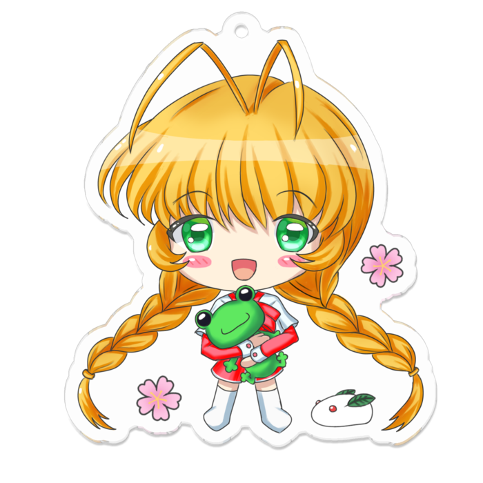 アクリルキーホルダー - 70 x 70 (mm)