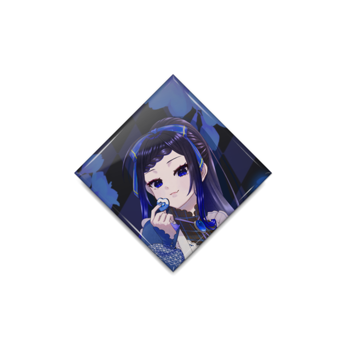 缶バッジ - ひし形40mm