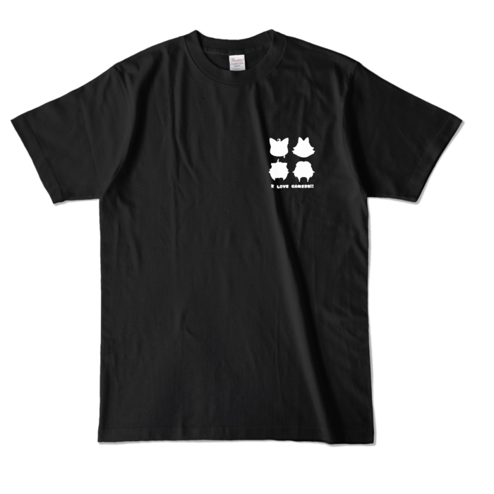 アイコンTシャツ - L - ブラック
