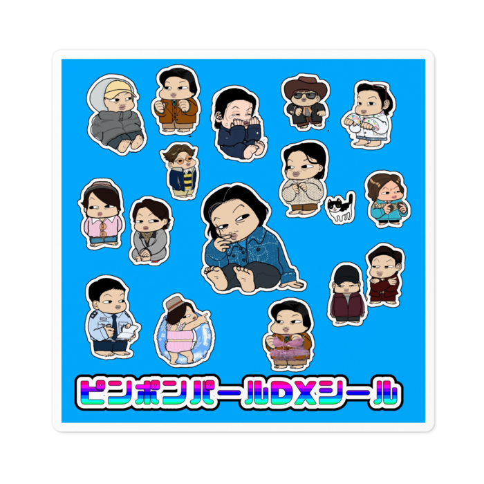 ステッカー - 100 x 100 (mm)