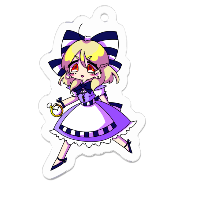 アクリルキーホルダー - 50 x 50 (mm)