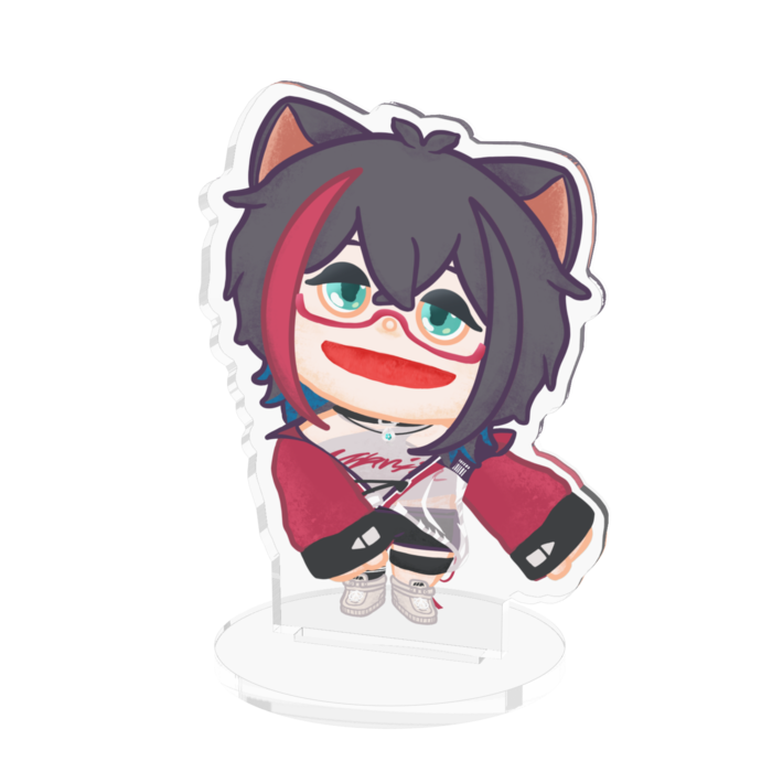 パペット風星仁いちアクリルフィギュア - 70x70mm(2)