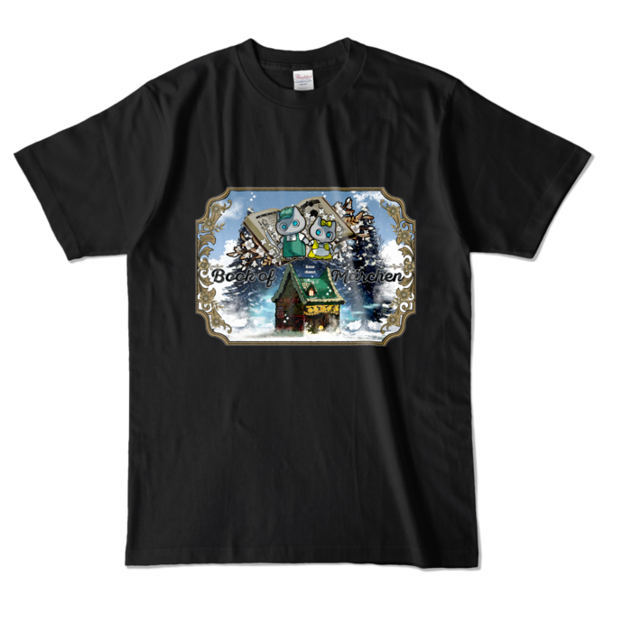 カラーTシャツ - L - ブラック (濃色)