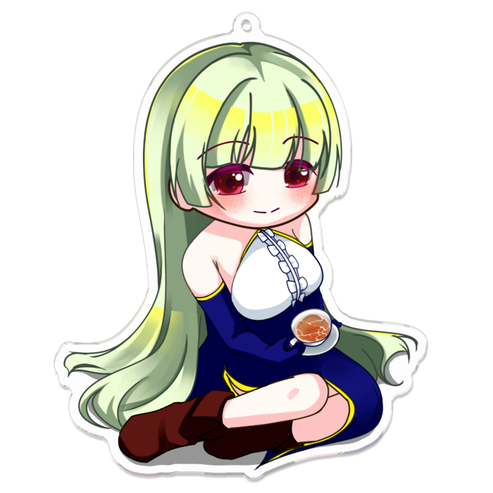 アクリルキーホルダー - 100 x 100 (mm)