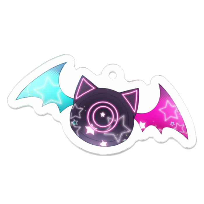 アクリルキーホルダー（コーティング） - 50 x 50 (mm)