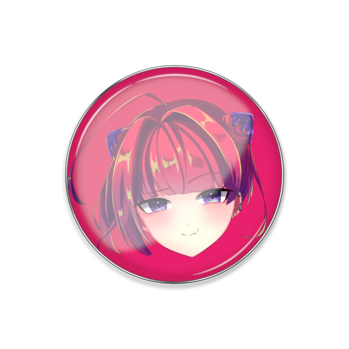 ピンバッジ - 丸形25mm