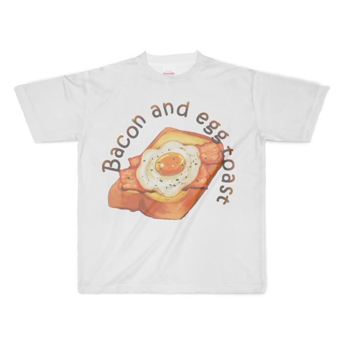 フルグラフィックTシャツ - XL - 正面印刷のみ