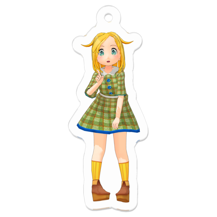 アクリルキーホルダー - 50 x 50 (mm)