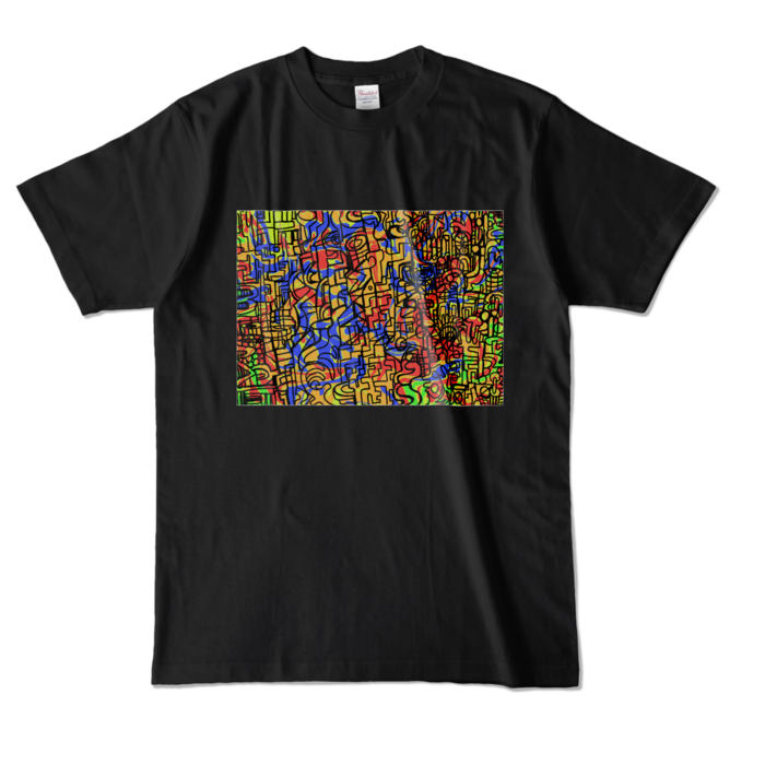 カラーTシャツ - L - ブラック (濃色)